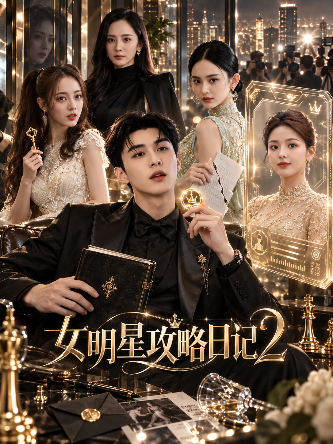 AI魔改电视剧 女明星攻略日记 2