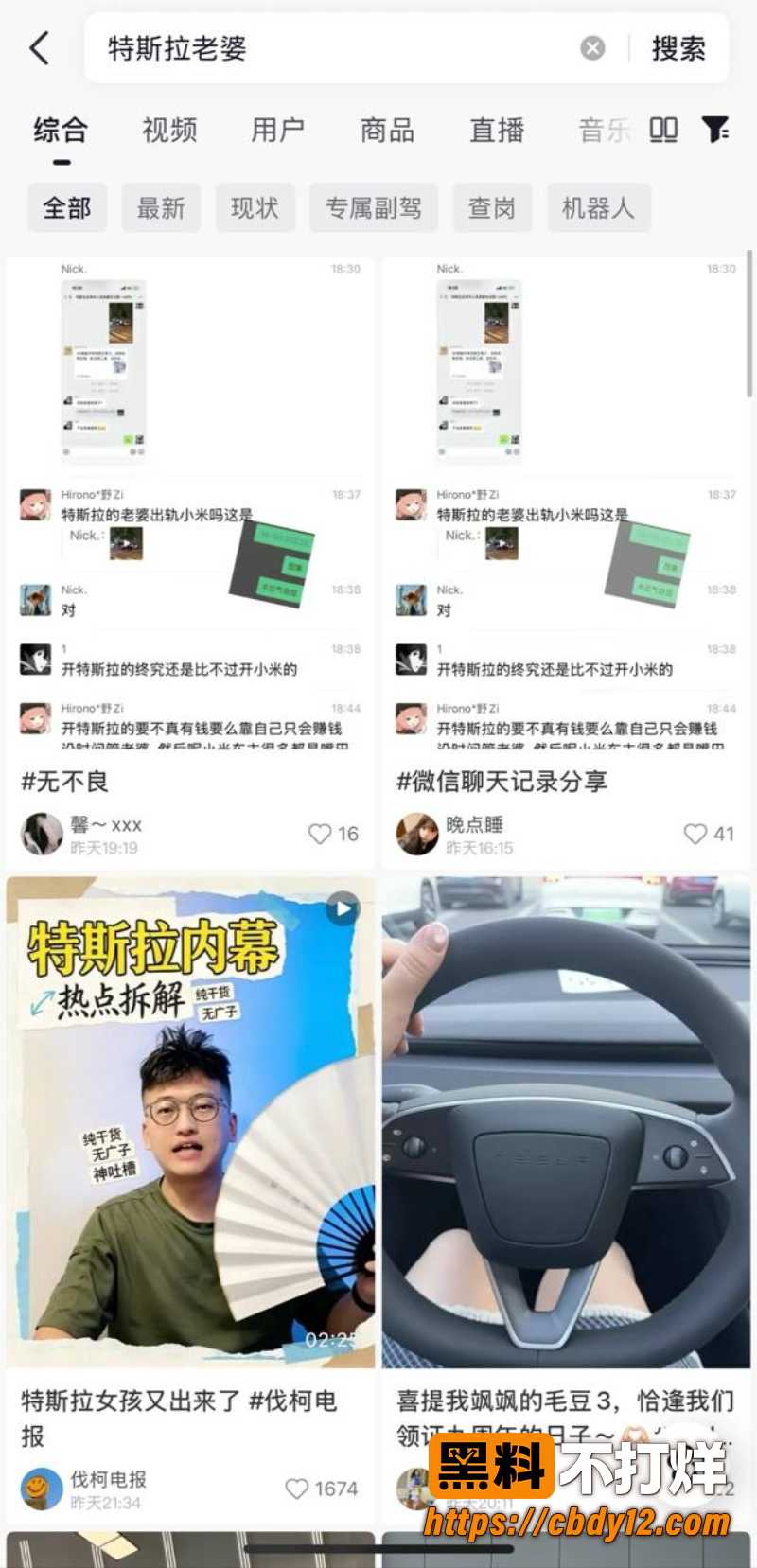 特斯拉车主老婆 深夜 7
