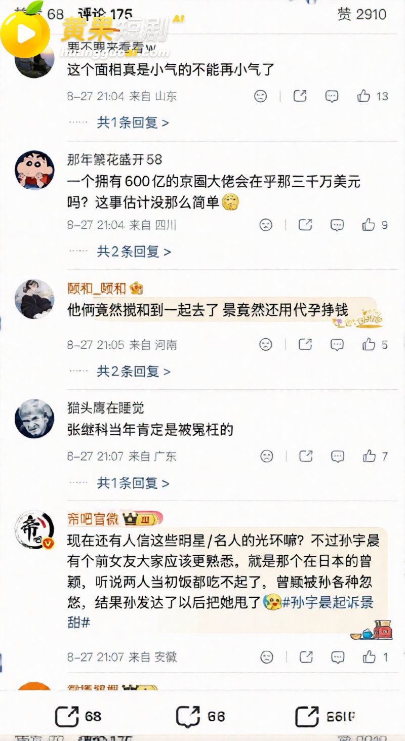 币圈大佬孙宇晨起诉景 7