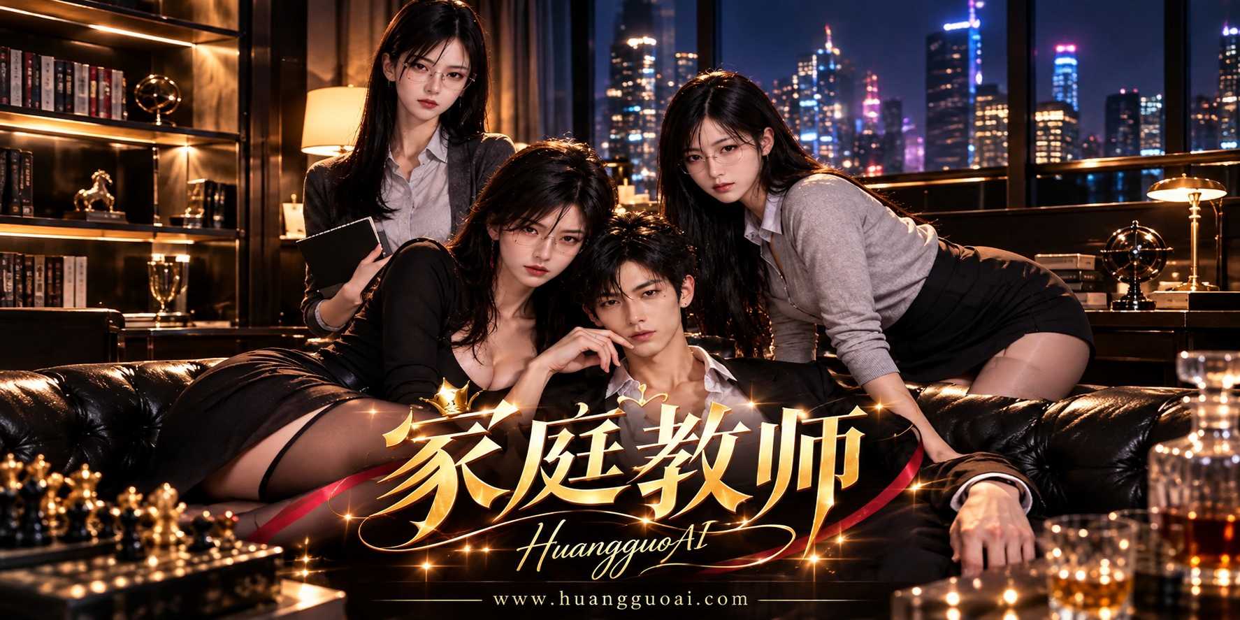 黄果短剧《家庭教师》眼镜女为十亿奖金书房骑余范辰掰臀猛插射满