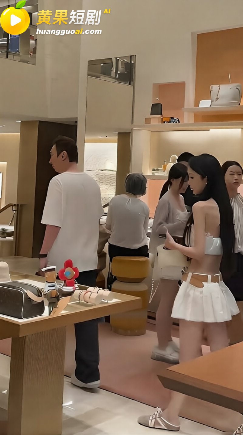 王思聪 卢浮宫 牵手 8