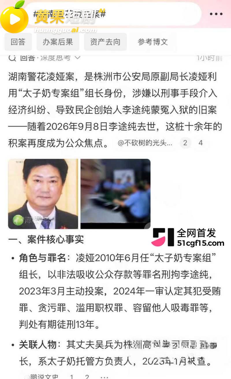 湖南株洲公安局长凌娅 26