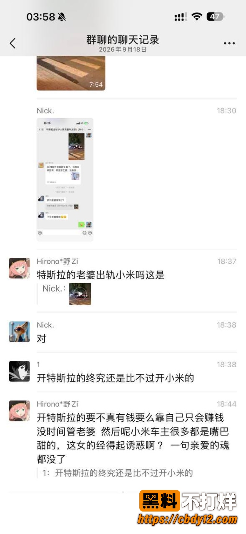特斯拉车主老婆 深夜 3